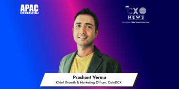Prashant Verma , Chief Growth & Marketing Officer, CoinDCX