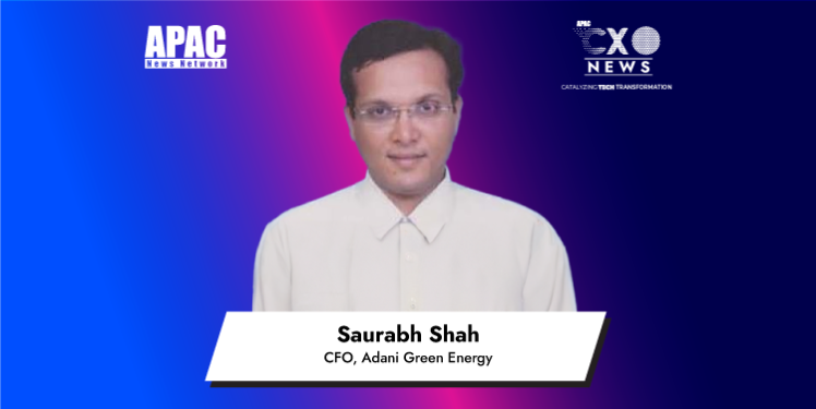 Saurabh Shah, CFO, Adani Green Energy