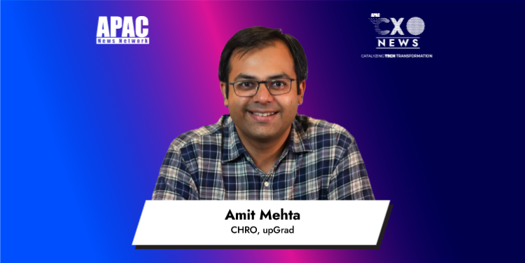 Amit Mehta, CHRO, upGrad