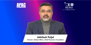 Abhilash Puljal, Director- Global Affairs, KALP Decentra Foundation