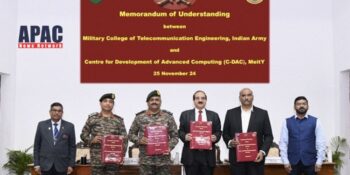 Indian Army and C-DAC join forces to establish Centre of Excellence for cutting edge and futuristic defence technologies