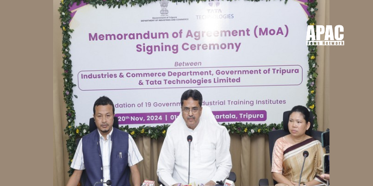 Tata Tech and Tripura Govt. Team Up to Boost ITI Infrastructure in the State