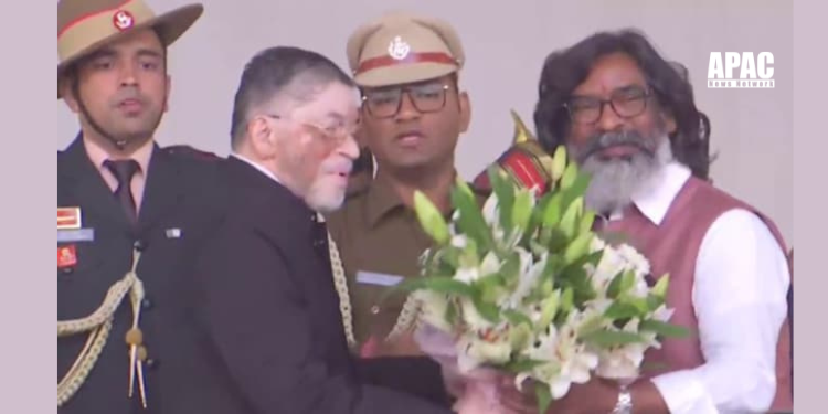 Hemant Soren Swears in as Jharkhand Chief Minister for the 4th Time