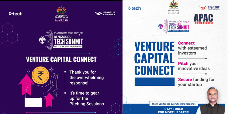 Global Startup-VC Connect to Drive Investments at Bengaluru Tech Summit 2024
