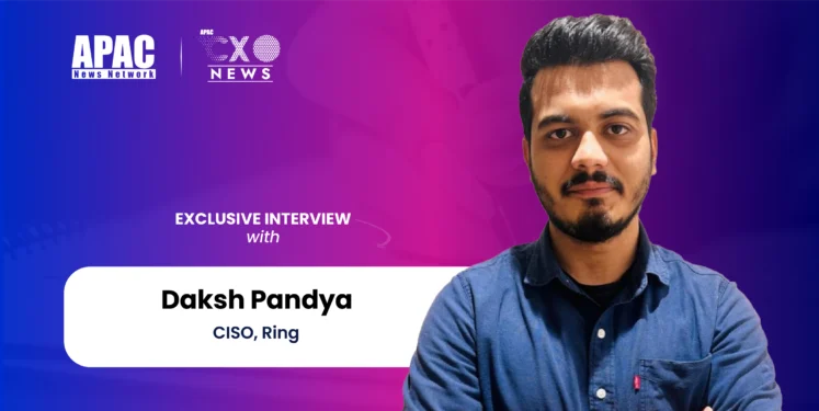 Daksh Pandya, CISO, Ring