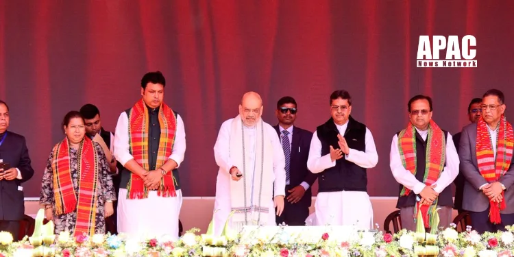 Union Home Minister Shri Amit Shah inaugurated and laid the foundation stone for 13 development projects