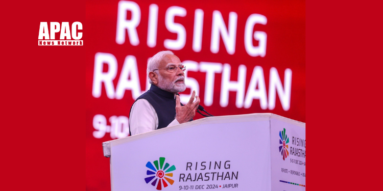 PM Modi Inaugurates Rising Rajasthan Global Investment Summit in Jaipur