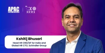 Kshitij Bhusari, Head HR CRD/GF for India and Global HR CTO, Schindler Group