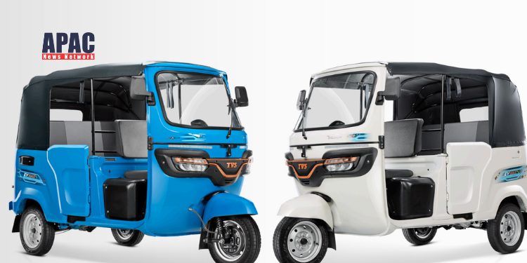TVS Motor Unveils ‘TVS King EV MAX’, India’s First Bluetooth Connected Electric Three-Wheeler