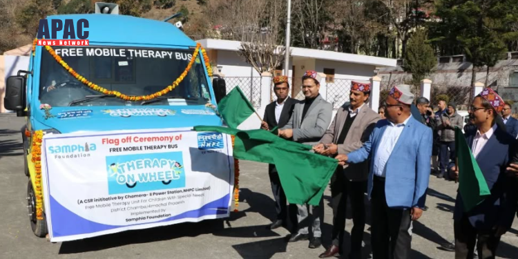 NHPC and Samphia Foundation Launch Mobile Therapy Van in Chamba to Aid Specially-Abled Children