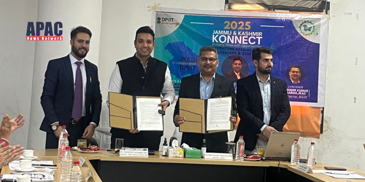 DPIIT & JKEDI Join Hands to Boost Startup Ecosystem in J&K