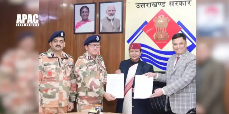 Uttarakhand Signs MoU with ITBP to Boost Border Tourism, Connectivity