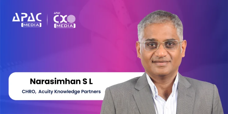 Narasimhan S L, CHRO, Acuity Knowledge Partners