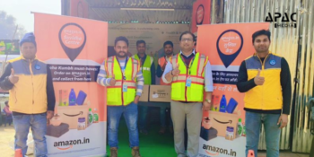 Amazon India Sets Up 'Suvidha Kiosk' at Mahakumbh 2025 for Easy Order Pick Up and Return