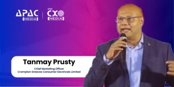 Tanmay Prusty, Chief Marketing Officer, Crompton Greaves Consumer Electricals Limited