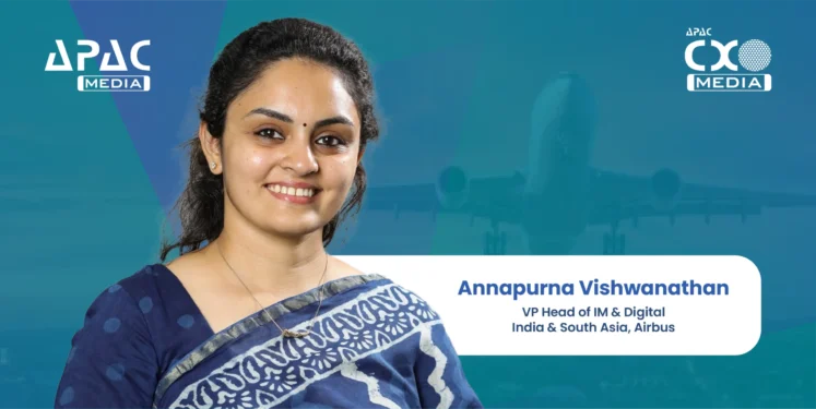 Annapurna Vishwanathan, VP Head of IM & Digital- India & South Asia, Airbus