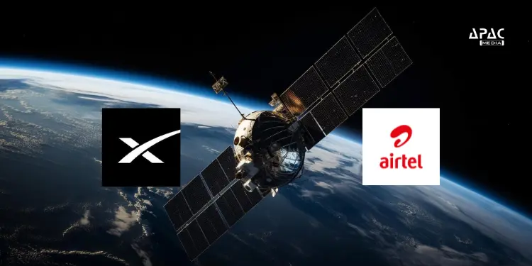 Airtel partners with SpaceX to bring Starlink satellite internet to India, aiming to expand high-speed broadband connectivity nationwide. The deal awaits regulatory approval before Starlink can commence operations.