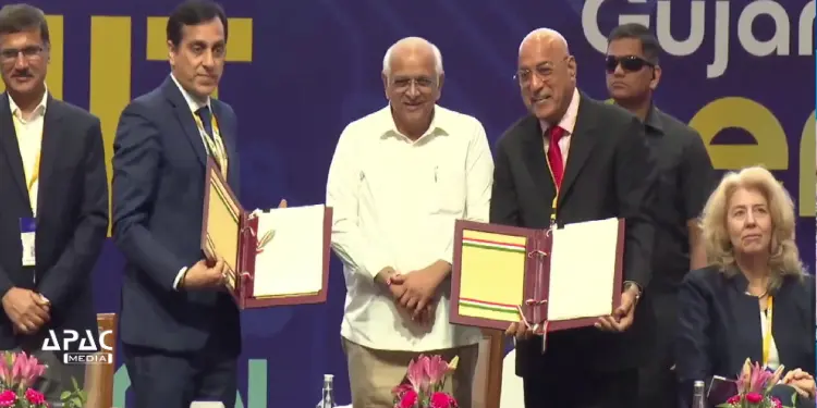 India Semiconductor Mission, Tata Electronics, and Tata Semiconductor Manufacturing sign a Fiscal Support Agreement (FSA) for India’s first semiconductor fab in Dholera, Gujarat, with a Rs 91,000 crore investment and 50 per cent government support.