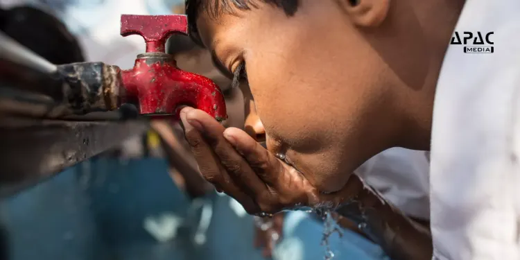 Jal Jeevan Mission aims to provide clean drinking water to all by 2025. Explore the progress in tap water access and ongoing efforts to reduce pollution in the Ganga and Yamuna rivers.