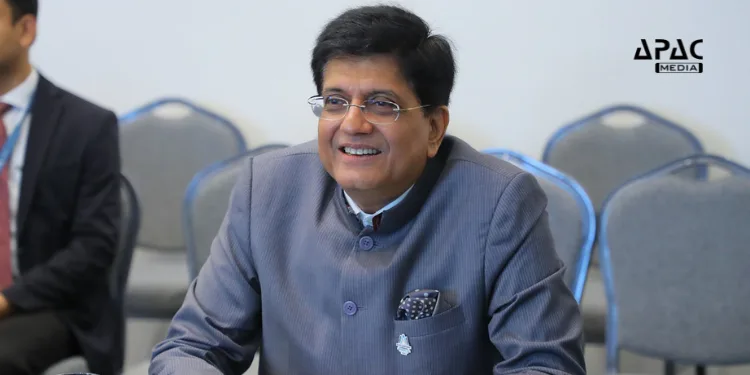 Union Minister Piyush Goyal visits the US for trade talks amid concerns over Trump’s reciprocal tariffs. Indian markets react negatively as global trade tensions rise.