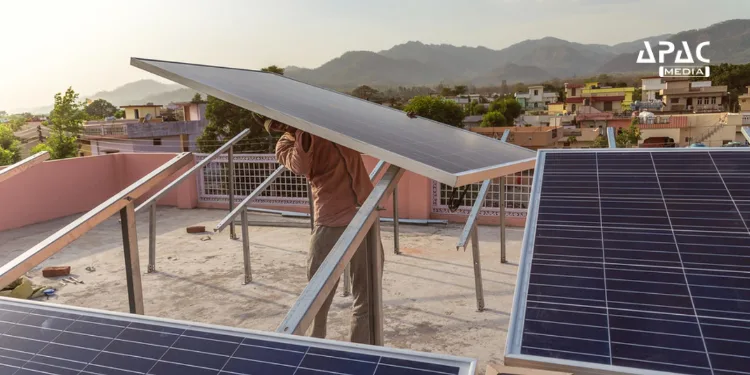 Rangachara is Tripura's first solar village! 600 families in South Tripura will now rely on solar power for daily needs, thanks to a government initiative with TREDA.