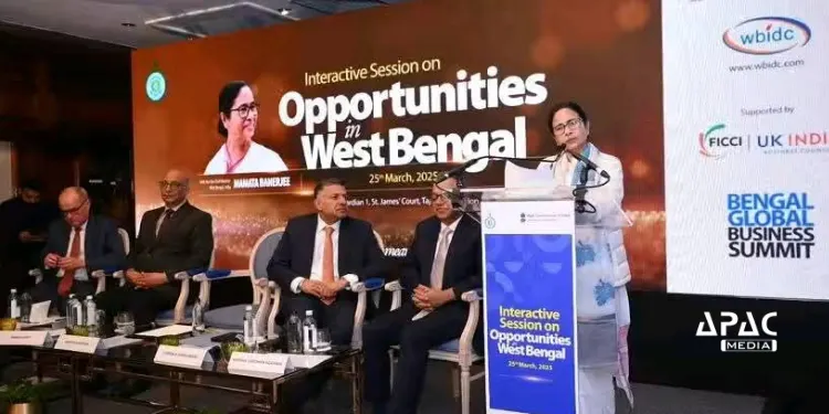 Bengal delegation seeks UK investment in London. Deals inked, including a football academy. CM Mamata Banerjee highlights the state's business-friendly climate.