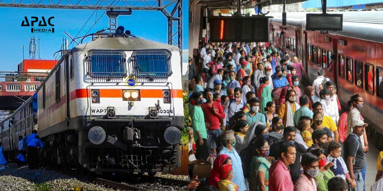 Indian Railways implements new crowd control measures, including boom barriers and QR code entry, at 39 stations after a tragic incident.