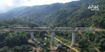The government will build a crucial bridge near Sairang, Aizawl, Mizoram, as part of a Rs 8,215 crore railway project to enhance connectivity in the North East.