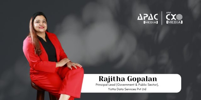 Rajitha Gopalan, Principal Lead (Government & Public Sector), Yotta Data Services Pvt Ltd