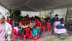 Arrangements at Srinagar airport 