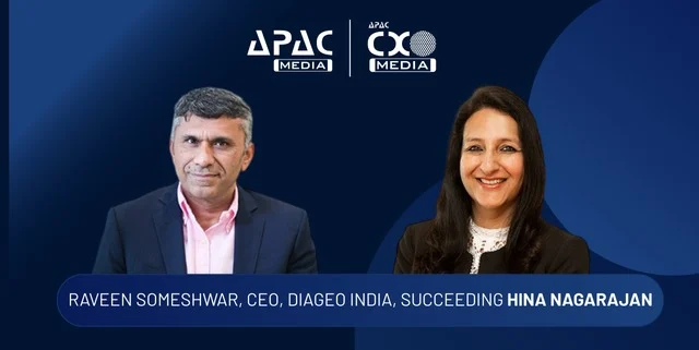 Diageo India appoints Praveen Someshwar CEO-Designate, replacing Hina Nagarajan.
