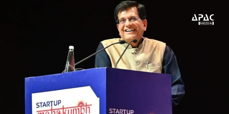 Union Minister Piyush Goyal announces new Startup India Desk and approval of Rs 10,000 crore fund to boost deep-tech innovation and support emerging entrepreneurs across India.