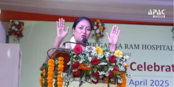 CM Rekha Gupta lays foundation for Delhi’s first multilevel electric bus depot in Hari Nagar, boosting clean public transport and sustainable urban mobility.