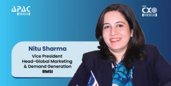 Nitu Sharma, VP & Head- Global Marketing and Demand Generation, RMSI