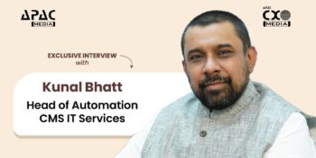 Kunal Bhatt, Head of Automation, CMS IT Services