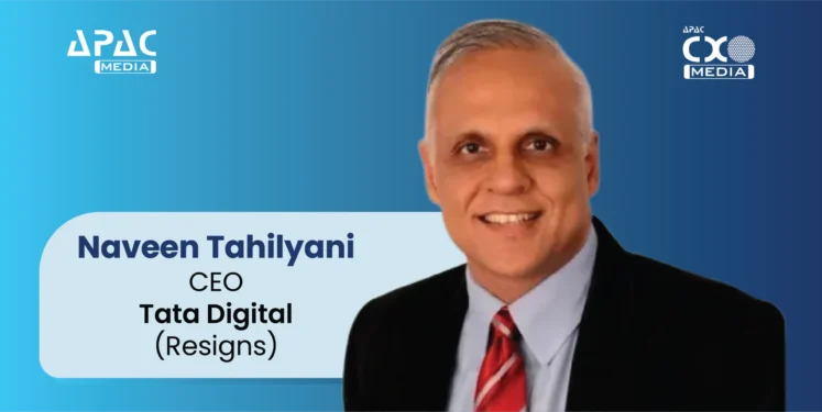 Naveen Tahilyani has resigned as MD & CEO of Tata Digital after 15 months, moving to Prudential Plc.