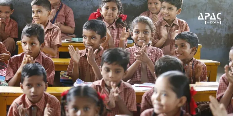 Uttar Pradesh's Project Alankar, a flagship initiative to revamp government secondary school infrastructure, received praise at the NDA Chief Ministers' meeting.