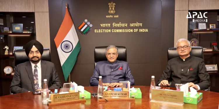 ECI announces data integration with RGI, redesigned voter slips, and electronic death registration to improve electoral roll accuracy and voter accessibility.
