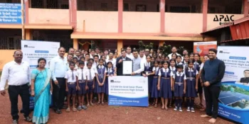 BharatCares and NetApp have partnered to launch "Shine On," a solar energy project powering seven government schools in Goa, inaugurated by CM Pramod Sawant.