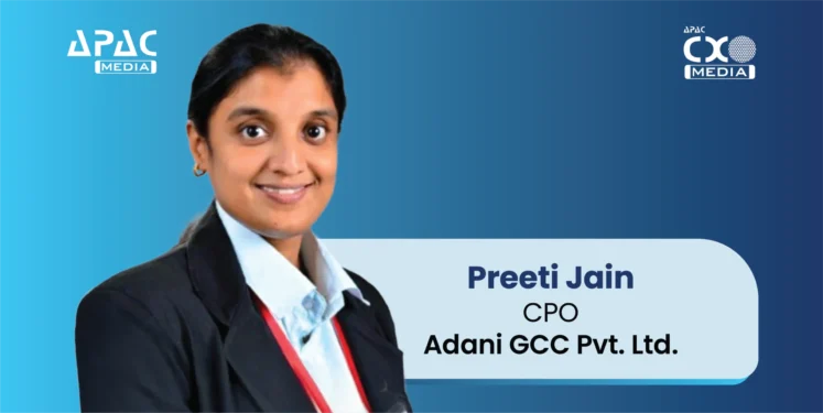 Adani GCC Private Limited appoints Preeti Jain as Chief People Officer. Her extensive HR leadership experience from Airtel, Droom, and Huawei will drive innovation, talent development, and cultural transformation at Adani GCC.