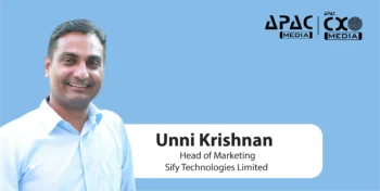 Unni Krishnan, Head of Marketing, Sify Technologies