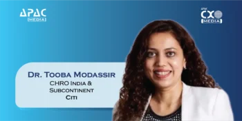 Citi appoints Dr. Tooba Modassir as Chief Human Resources Officer (CHRO) for India and the Indian Subcontinent, overseeing HR strategy for 34,000+ employees.