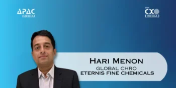 Hari Menon joins Eternis Fine Chemicals as Global CHRO in June, leading worldwide people strategy, talent management, and culture transformation.