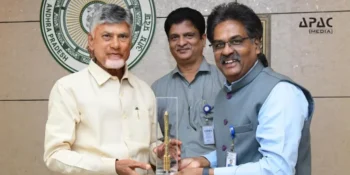 Andhra Pradesh partners with ISRO to integrate satellite technology into its Real Time Governance System (RTGS), enhancing public service delivery, disaster management, and urban planning through the AWARE platform for real-time alerts and data-driven decision-making.