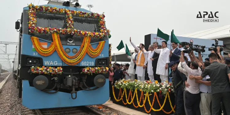 India's largest Gati Shakti Multi-Modal Cargo Terminal, with an annual capacity of 4.5 lakh vehicles, has been inaugurated at Maruti Suzuki's Manesar facility.