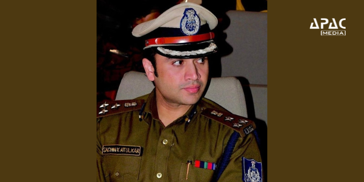 IPS Sachin Atulkar, IG, Chambal Range, MP