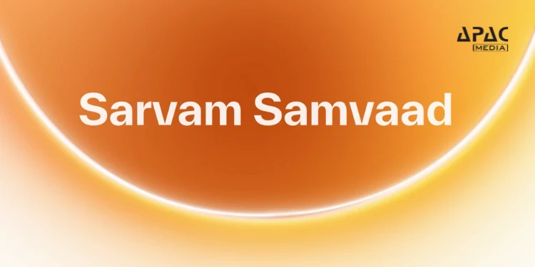 Sarvam AI has launched 'Samvaad', a multilingual conversational AI platform enabling Indian enterprises to deploy intelligent agents in 11 Indian languages across various communication channels.
