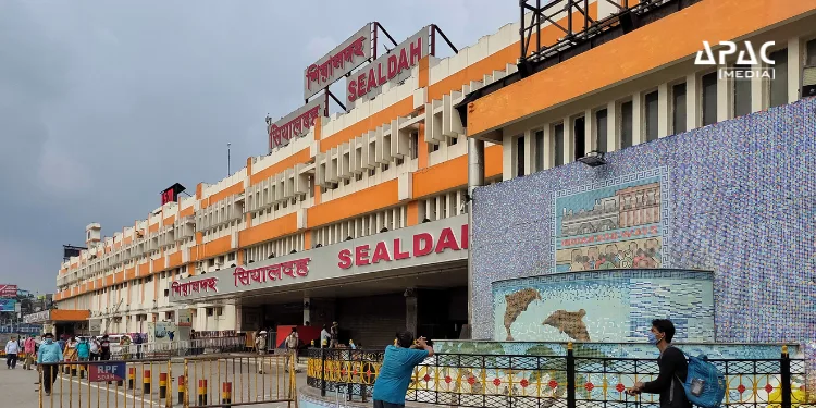 Eastern India's first AC EMU train has begun commercial service, running between Sealdah and Ranaghat with two daily trips.