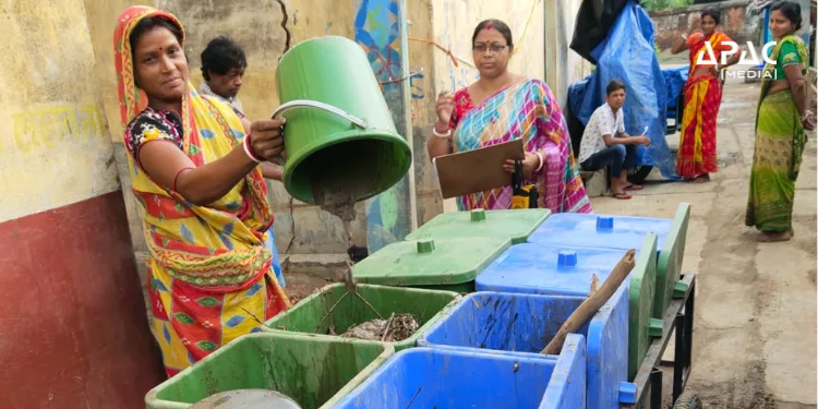 West Bengal declares 30,918 villages ODF Plus Model, but faces challenges in maintaining infrastructure. District and block-level committees are formed under Nirmal Bangla Mission.