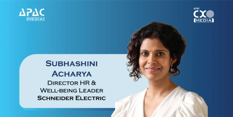 Subhasini Acharya has been promoted to Director-HR & Well-Being Leader for Greater India at Schneider Electric.